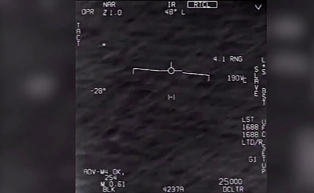 Imágenes de «fenómenos voladores no identificados». 